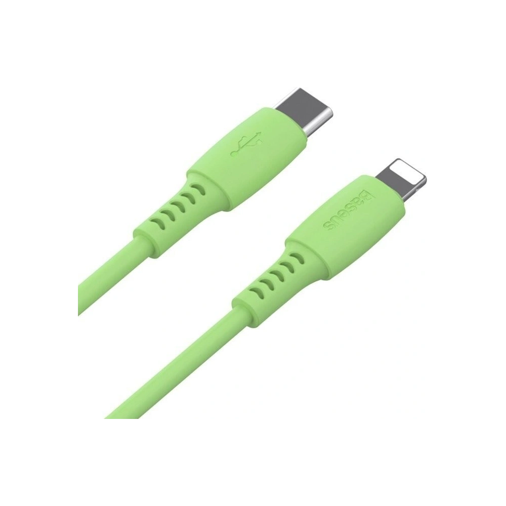 Hurtownia GSM - Kabel USB-C la Lightning Baseus Colorat, PD, 18W, 1.2m (verde) - BSU1220GRN - {ean13} - Hurt