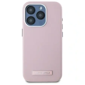 Hurtownia GSM - Karl Lagerfeld KLHMP15XPGMSRPP Apple iPhone 15 Pro Max Hardcase FW Metallplatte MagSafe pink - KLD21752 - {ean13} - Hurt