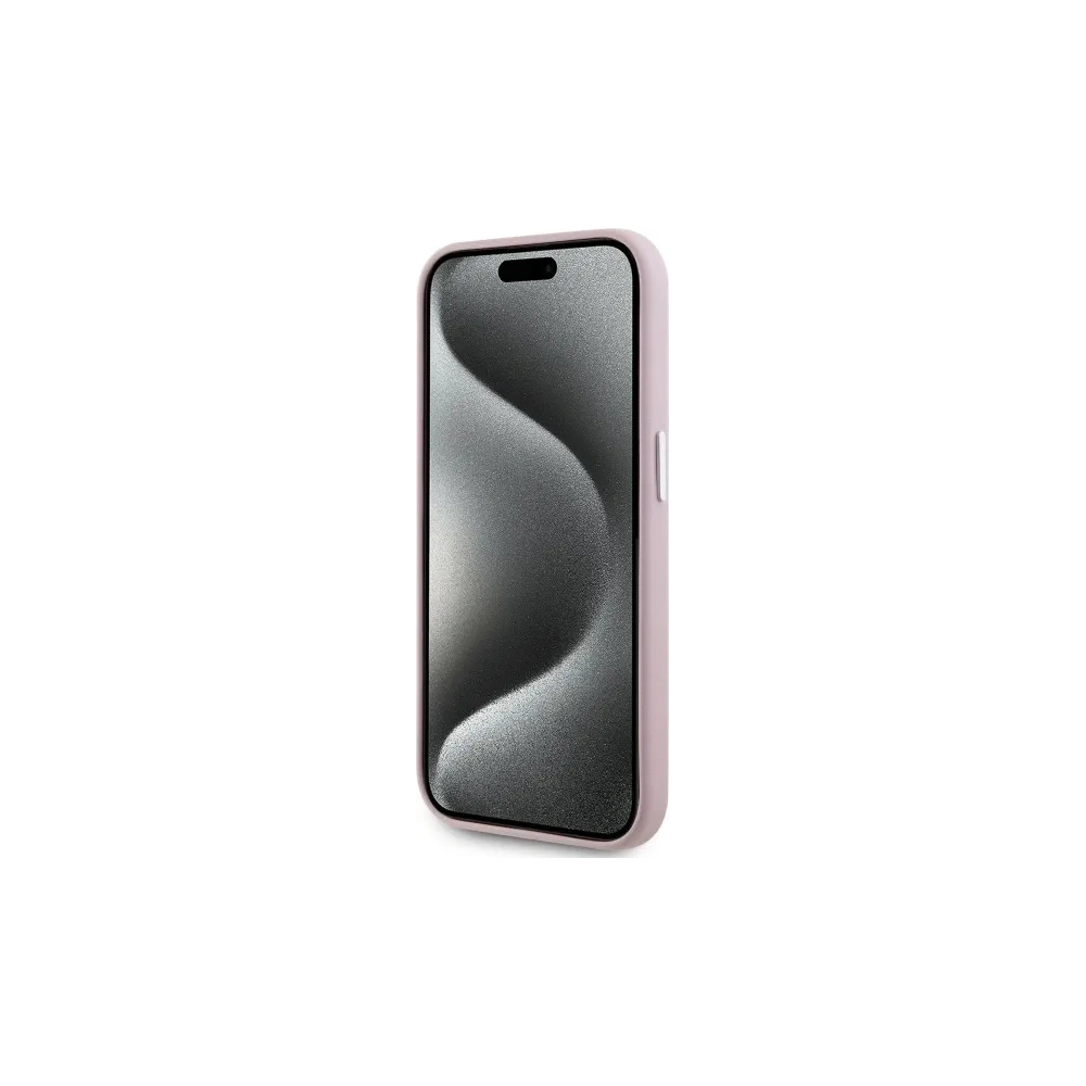 Hurtownia GSM - Etui Karl Lagerfeld KLHMP15XPGMSRPP Apple iPhone 15 Pro Max hardcase FW Metal Plate MagSafe růžový/pink - KLD21752 - {ean13} - Hurt