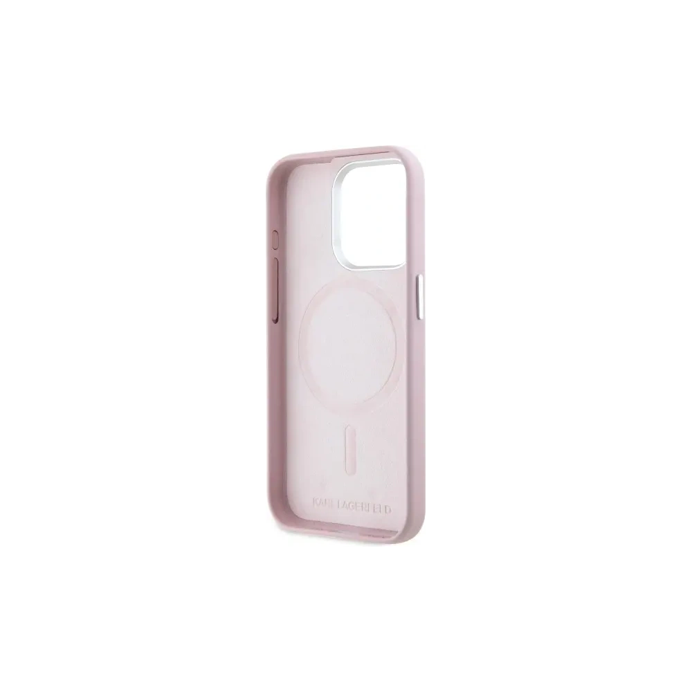 Hurtownia GSM - Etui Karl Lagerfeld KLHMP15XPGMSRPP Apple iPhone 15 Pro Max hardcase FW Metal Plate MagSafe růžový/pink - KLD21752 - {ean13} - Hurt