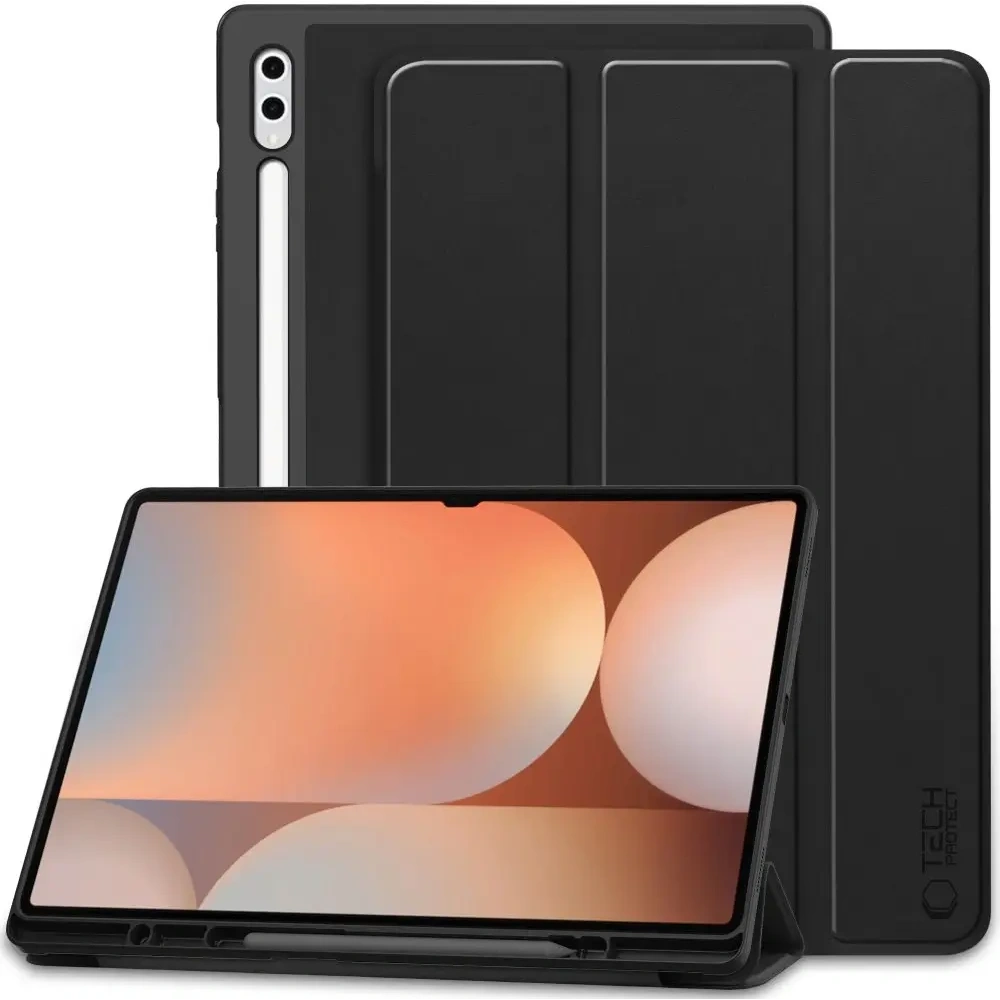 Hurtownia GSM - Etui Tech-Protect SmartCase Pen Samsung Galaxy Tab S8 Ultra / S9 Ultra / S10 Ultra 14.6 Černá - THP3374 - {ean13} - Hurt