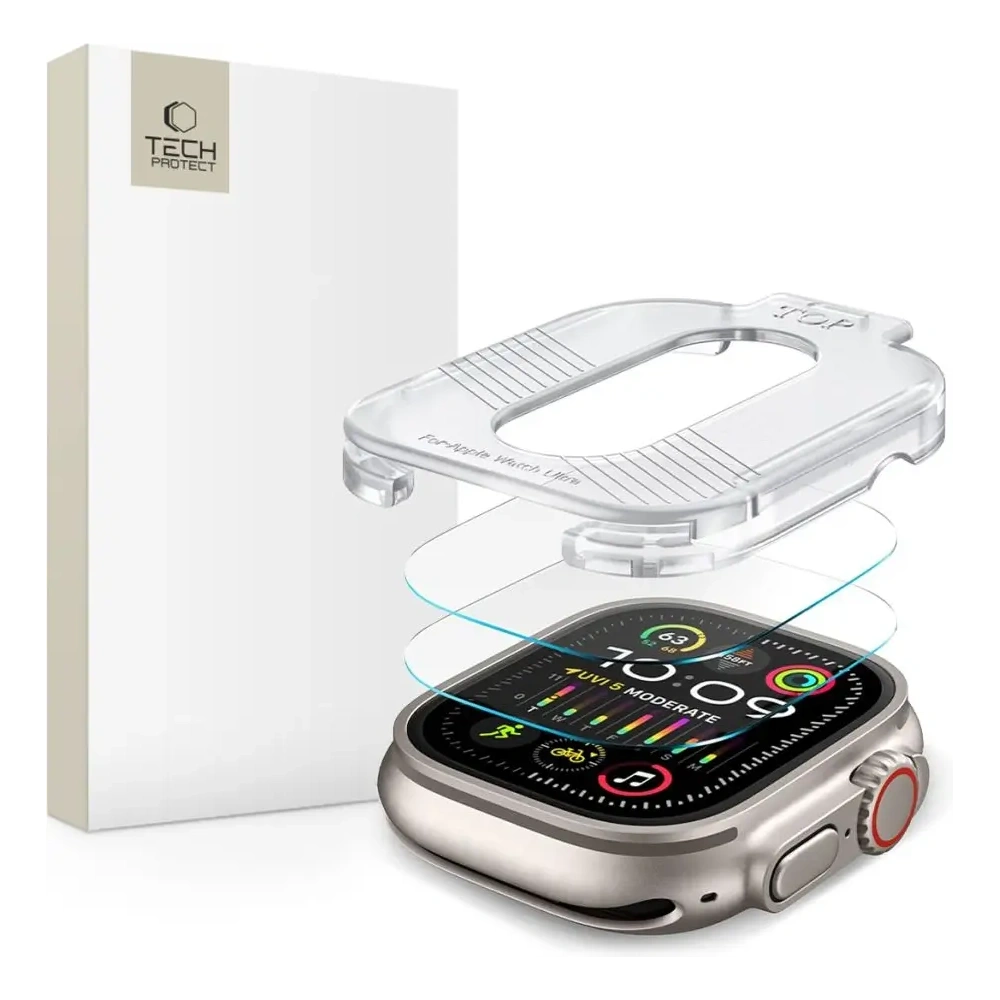 Hurtownia GSM - Szkło hartowane Tech-Protect Supreme Set Apple Watch Ultra 1 / 2 49mm Clear [2 PACK] - THP3375 - {ean13} - Hurt