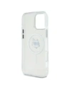 Wholesale Karl Lagerfeld KLHMP16LHLSCHH Apple iPhone 16 Pro hardcase IML Metal Choupette Head MagSafe white - KLD21753 - {ean13} - Hurt