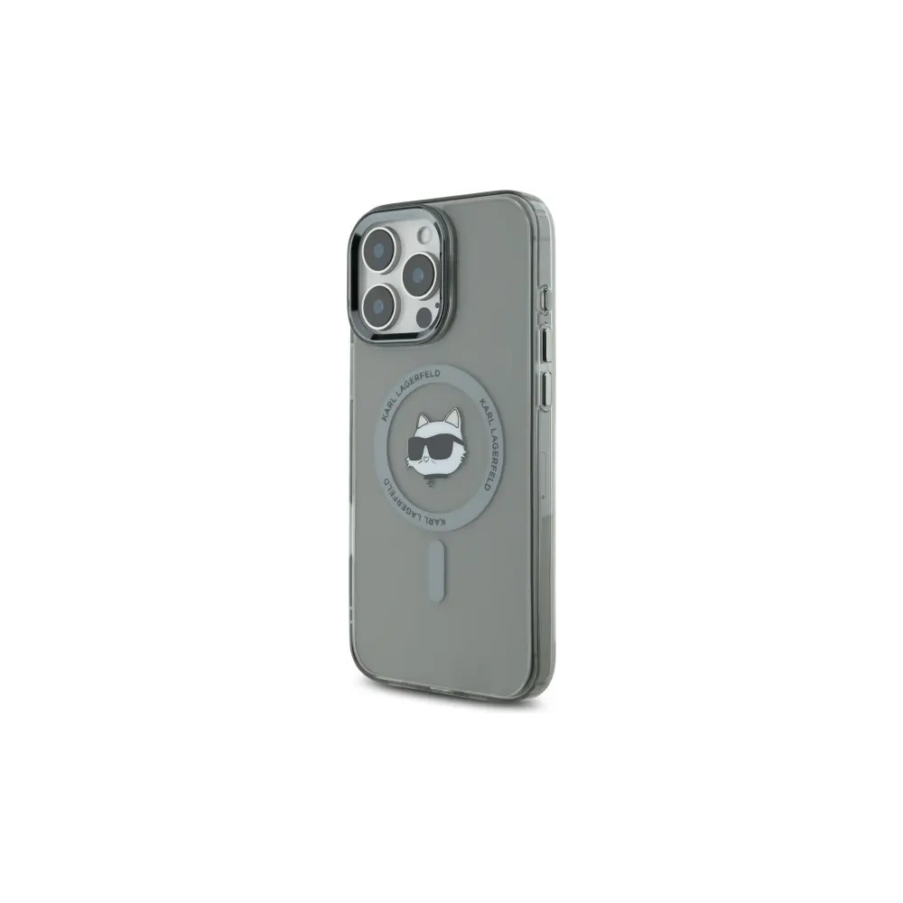 Hurtownia GSM - Etui Karl Lagerfeld KLHMP16LHLSCHK Apple iPhone 16 Pro hardcase IML Metal Choupette Head MagSafe czarny/black - KLD21754 - {ean13} - Hurt