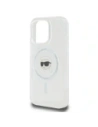 Hurtownia GSM - Etui Karl Lagerfeld KLHMP16LHLSKIH Apple iPhone 16 Pro hardcase IML Metal Karl Head MagSafe bílý/white - KLD21755 - {ean13} - Hurt