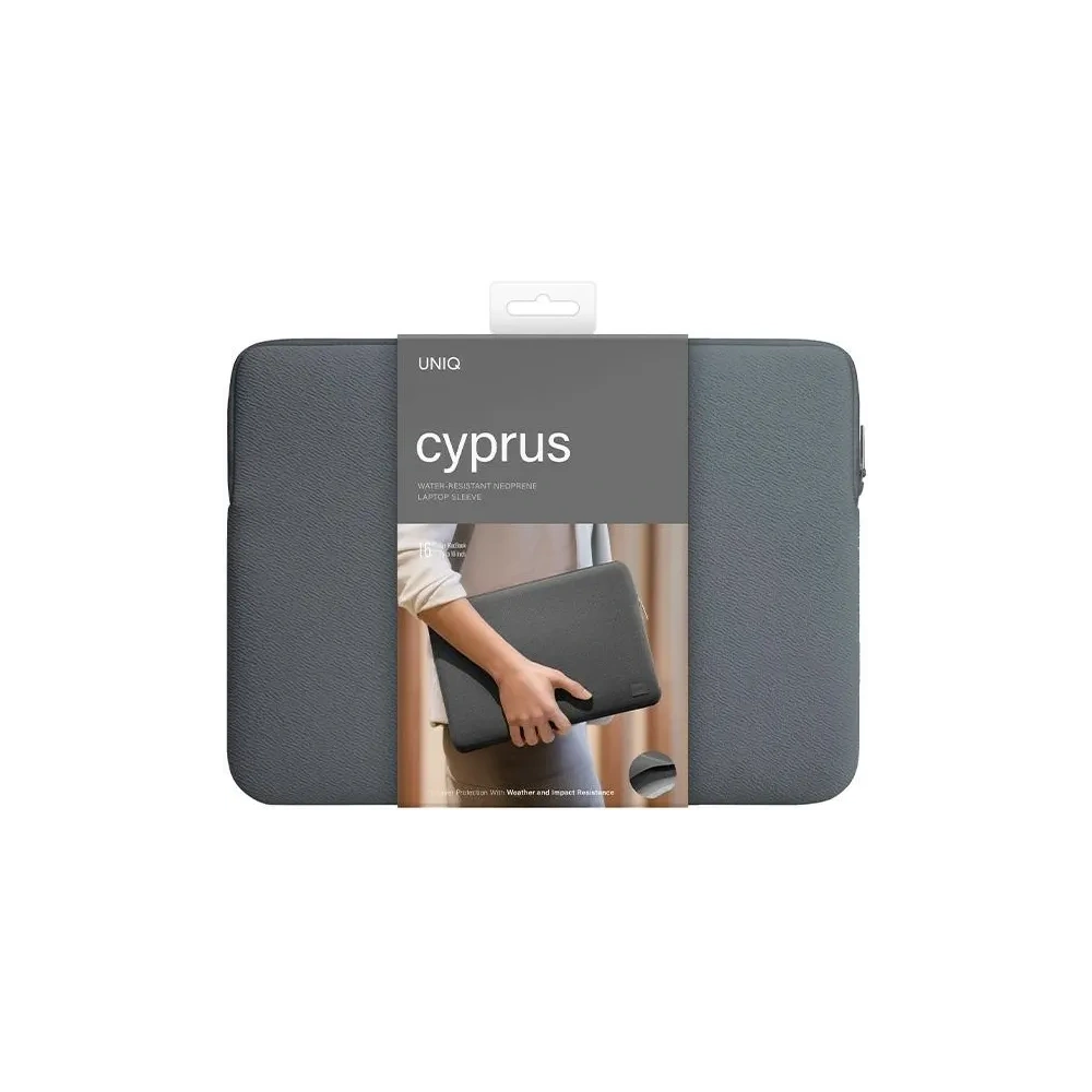 Hurtownia GSM - UNIQ neoprén laptop tok 16" Ciprus vízálló onyx - UNIQ1375 - {ean13} - Hurt