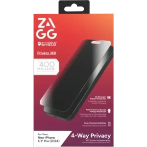 Wholesale ZAGG InvisibleShield Glass Elite Privacy 360 Apple iPhone 16 Pro - ZAG155 - {ean13} - Hurt