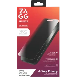 Hurtownia GSM - ZAGG InvisibleShield Glass Elite Privacy 360 Apple iPhone 15 Plus / 16 Plus - ZAG157 - {ean13} - Hurt