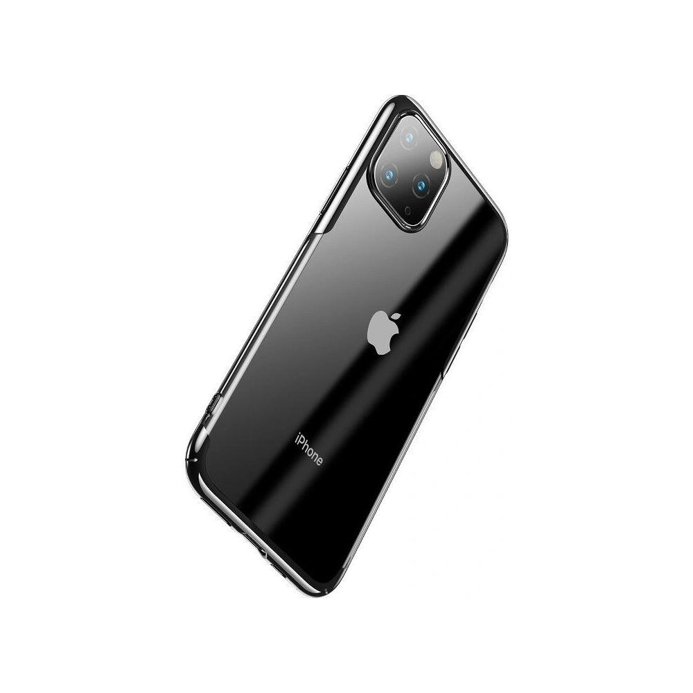 Hurtownia GSM - Przezroczyste etui ochronne Baseus Glitter Case do iPhone 11 Pro 5,8 (czarne) - BSU1228BLK - {ean13} - Hurt