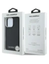 Wholesale Karl Lagerfeld KLHMP16LPGMSRPK Apple iPhone 16 Pro hardcase FW Metal Plate MagSafe black - KLD21757 - {ean13} - Hurt