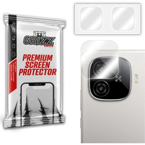 Szkło na aparat GrizzGlass HybridGlass Camera do Vivo iQOO Z9 Turbo Plus