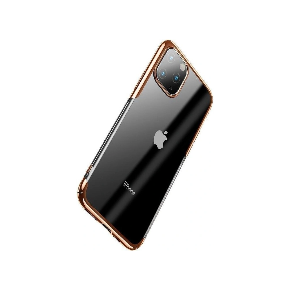 Hurtownia GSM - Przezroczyste etui ochronne Baseus Glitter Case do iPhone 11 Pro 5,8 (złote) - BSU1232GLD - {ean13} - Hurt