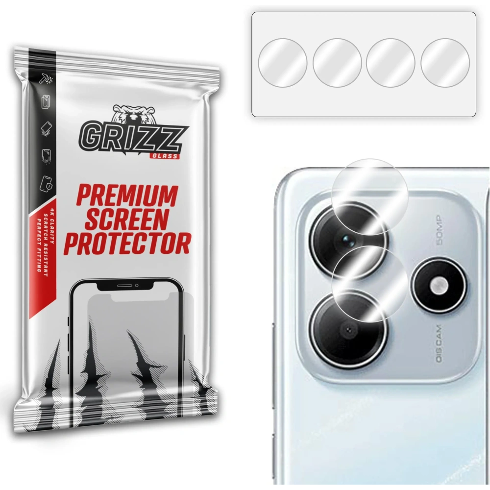 Hurtownia GSM - Sklo na aparát GrizzGlass HybridGlass Camera pro Xiaomi Redmi Note 14 - GRZ11755 - {ean13} - Hurt