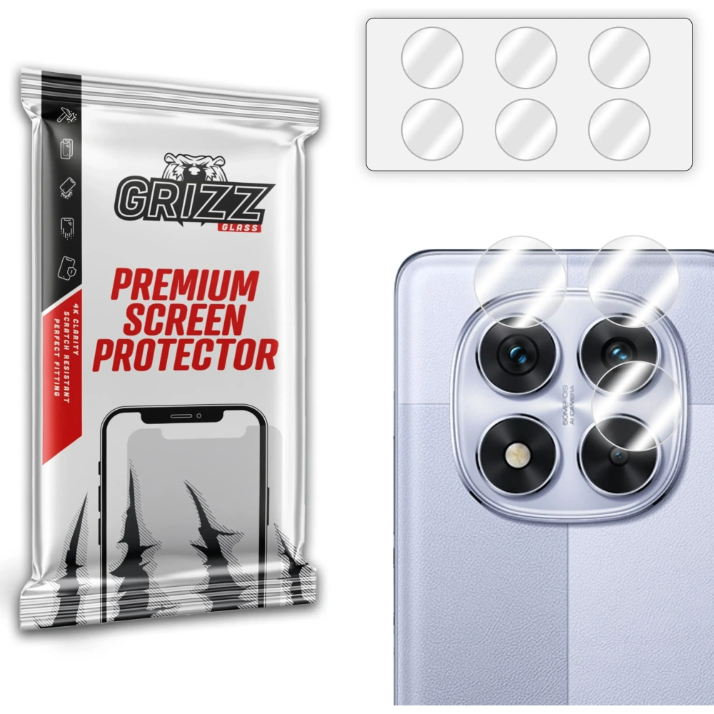 Wholesale GrizzGlass HybridGlass Camera Xiaomi Redmi Note 14 Pro - GRZ11758 - {ean13} - Hurt