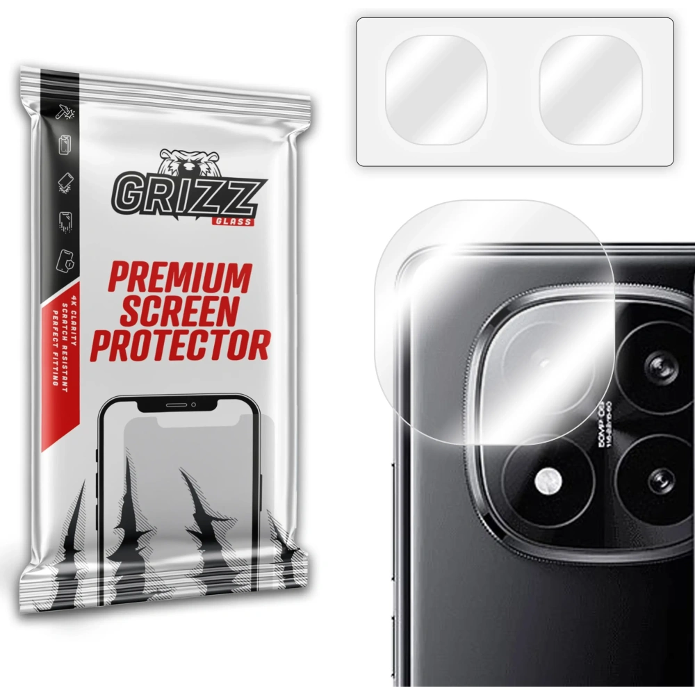 Hurtownia GSM - Sklo na aparát GrizzGlass HybridGlass Camera pro Xiaomi Redmi Note 14 Pro Plus - GRZ11760 - {ean13} - Hurt