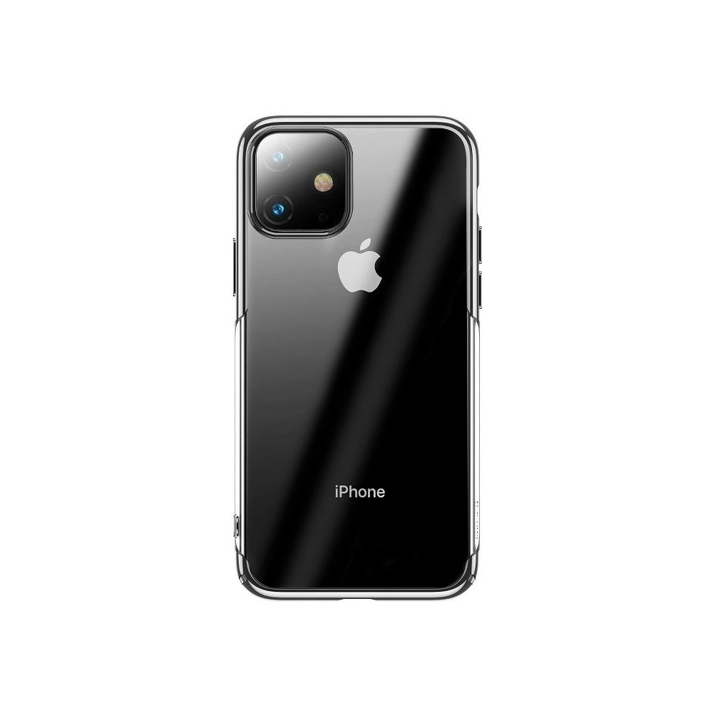 Hurtownia GSM - Przezroczyste etui ochronne Baseus Glitter Case do iPhone 11 6,1 (srebrne) - BSU1234SLV - {ean13} - Hurt