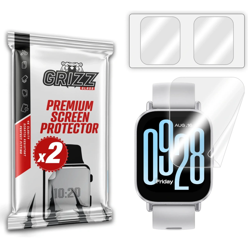 Hurtownia GSM - Fólie keramická GrizzGlass CeramicFilm pro Xiaomi Redmi Watch 5 Active - GRZ11770 - {ean13} - Hurt