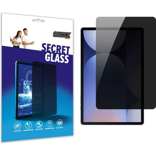 Matowe szkło prywatyzujące GrizzGlass SecretGlass do Samsung Galaxy Tab S10 Plus
