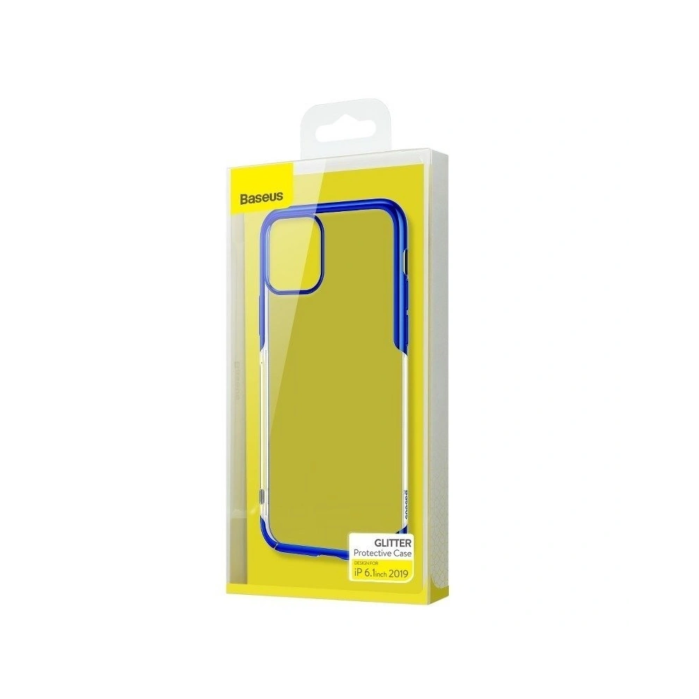 Wholesale Baseus Glitter Case Apple iPhone 11 6.1 Blue - BSU1235BLU - {ean13} - Hurt