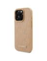 Hurtownia GSM - Karl Lagerfeld KLHMP16LPKHPORPE Apple iPhone 16 Pro husă din piele Monogram Logo metalic MagSafe bej - KLD21758 - {ean13} - Hurt