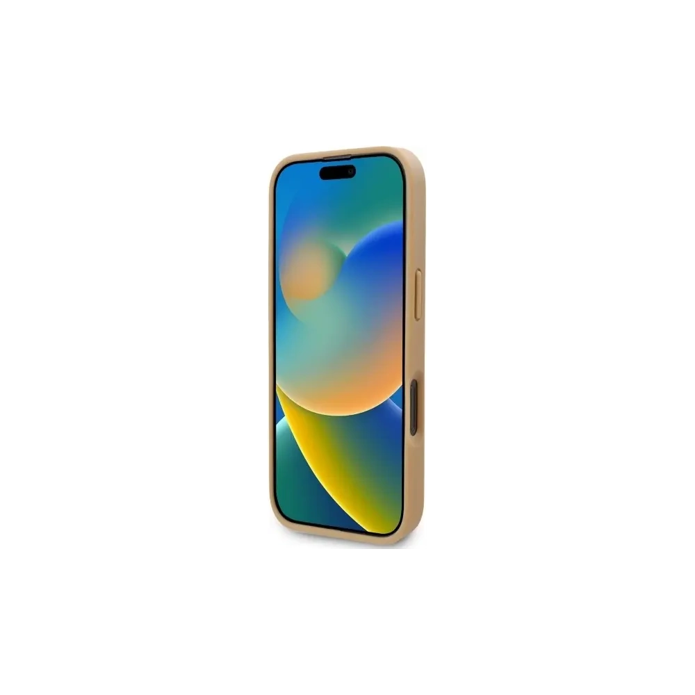 Hurtownia GSM - Karl Lagerfeld KLHMP16LPKHPORPE Apple iPhone 16 Pro kemény tok Bőr Monogram Fém Logo MagSafe bézs - KLD21758 - {ean13} - Hurt