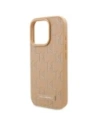 Hurtownia GSM - Karl Lagerfeld KLHMP16LPKHPORPE Apple iPhone 16 Pro kemény tok Bőr Monogram Fém Logo MagSafe bézs - KLD21758 - {ean13} - Hurt