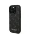 Hurtownia GSM - Karl Lagerfeld KLHMP16LPKHPORPK Apple iPhone 16 Pro husă din piele Monogram cu logo metalic MagSafe neagră - KLD21759 - {ean13} - Hurt