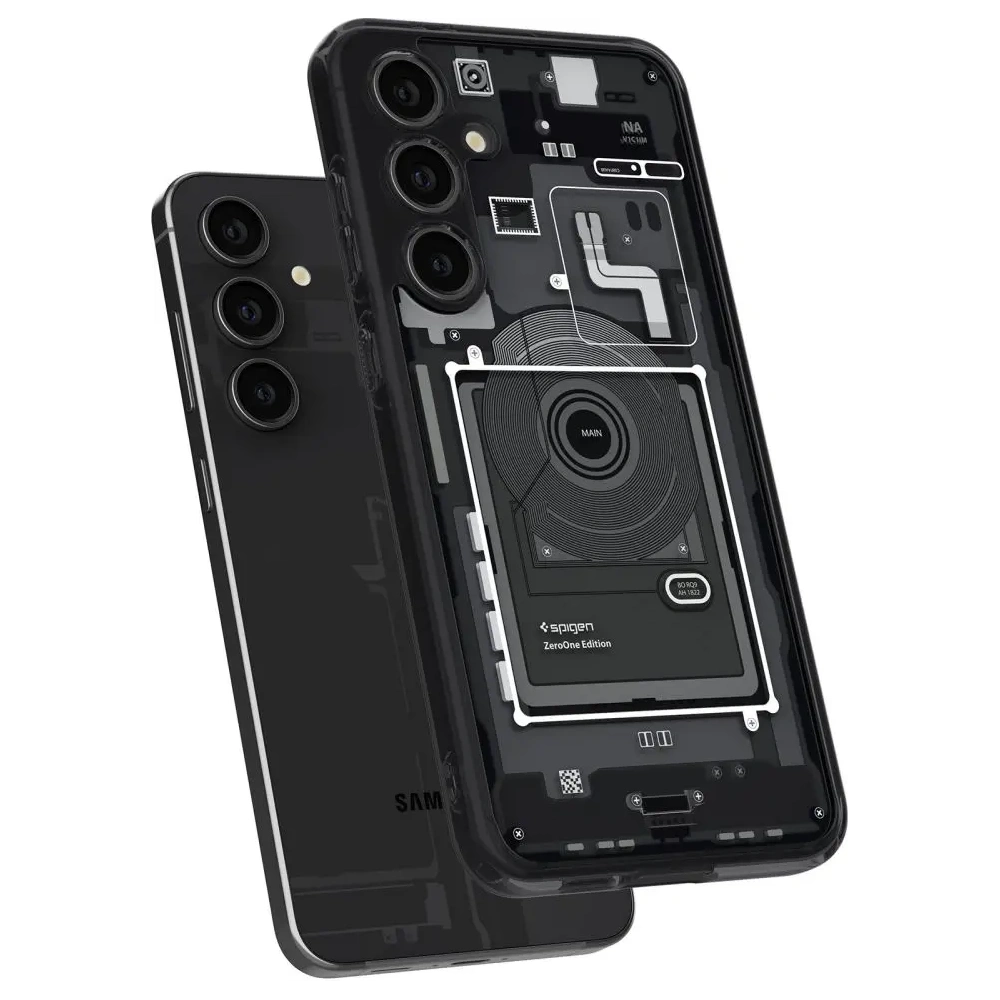 Hurtownia GSM - Etui Spigen Ultra Hybrid Samsung Galaxy S24 FE Zero One - SPN16511 - {ean13} - Hurt