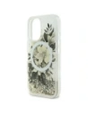 Wholesale Guess GUHMP16SLFMWTE Apple iPhone 16 hardcase Liquid Glitter Flower MagSafe beige - GUE3657 - {ean13} - Hurt