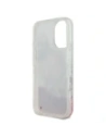 Wholesale Guess GUHMP16SLFMWTP Apple iPhone 16 hardcase Liquid Glitter Flower MagSafe pink - GUE3658 - {ean13} - Hurt