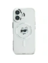 Hurtownia GSM - Karl Lagerfeld KLHMP16MHLSCHH Apple iPhone 16 Plus hardcase IML Metal Choupette Head MagSafe alb - KLD21762 - {ean13} - Hurt