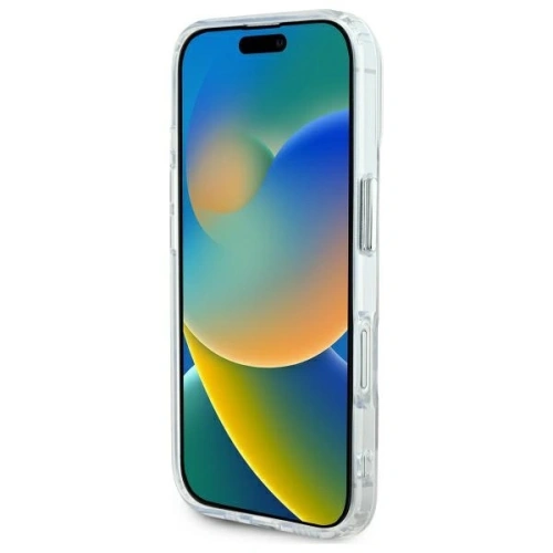 Etui Karl Lagerfeld KLHMP16MHLSCHH Apple iPhone 16 Plus hardcase IML Metal Choupette Head MagSafe biały/white