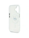 Hurtownia GSM - Karl Lagerfeld KLHMP16MHLSCHH Apple iPhone 16 Plus keménytok IML Metal Choupette Head MagSafe fehér - KLD21762 - {ean13} - Hurt