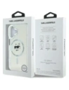 Hurtownia GSM - Karl Lagerfeld KLHMP16MHLSCHH Apple iPhone 16 Plus hardcase IML Metal Choupette Head MagSafe alb - KLD21762 - {ean13} - Hurt