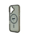 Hurtownia GSM - Karl Lagerfeld KLHMP16MHLSCHK Apple iPhone 16 Plus kemény tok IML Fém Choupette Fej MagSafe fekete - KLD21763 - {ean13} - Hurt