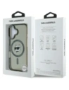 Hurtownia GSM - Karl Lagerfeld KLHMP16MHLSCHK Apple iPhone 16 Plus hardcase IML Metal Choupette Head MagSafe negru - KLD21763 - {ean13} - Hurt
