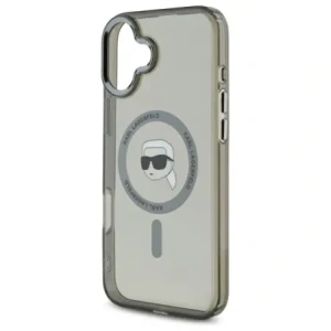 Hurtownia GSM - Karl Lagerfeld KLHMP16MHLSKIK Apple iPhone 16 Plus kemény tok IML Fém Karl Fej MagSafe fekete - KLD21764 - {ean13} - Hurt