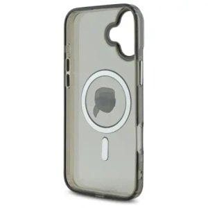 Wholesale Karl Lagerfeld KLHMP16MHLSKIK Apple iPhone 16 Plus hardcase IML Metal Karl Head MagSafe black - KLD21764 - {ean13} - Hurt