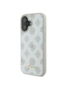 Hurtownia GSM - Etui Guess GUHMP16SPGPYSH Apple iPhone 16 hardcase Peony Script Logo MagSafe bílý/white - GUE3662 - {ean13} - Hurt