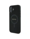 Hurtownia GSM - Guess GUHMP16SPSAHMCK Apple iPhone 16 carcasă dură Saffiano Classic Logo MagSafe neagră - GUE3663 - {ean13} - Hurt