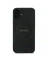 Wholesale Guess GUHMP16SPSAHMCK Apple iPhone 16 hardcase Saffiano Classic Logo MagSafe black - GUE3663 - {ean13} - Hurt