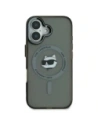 Hurtownia GSM - Etui Karl Lagerfeld KLHMP16SHLSCHK Apple iPhone 16 hardcase IML Metal Choupette Head MagSafe czarny/black - KLD21766 - {ean13} - Hurt