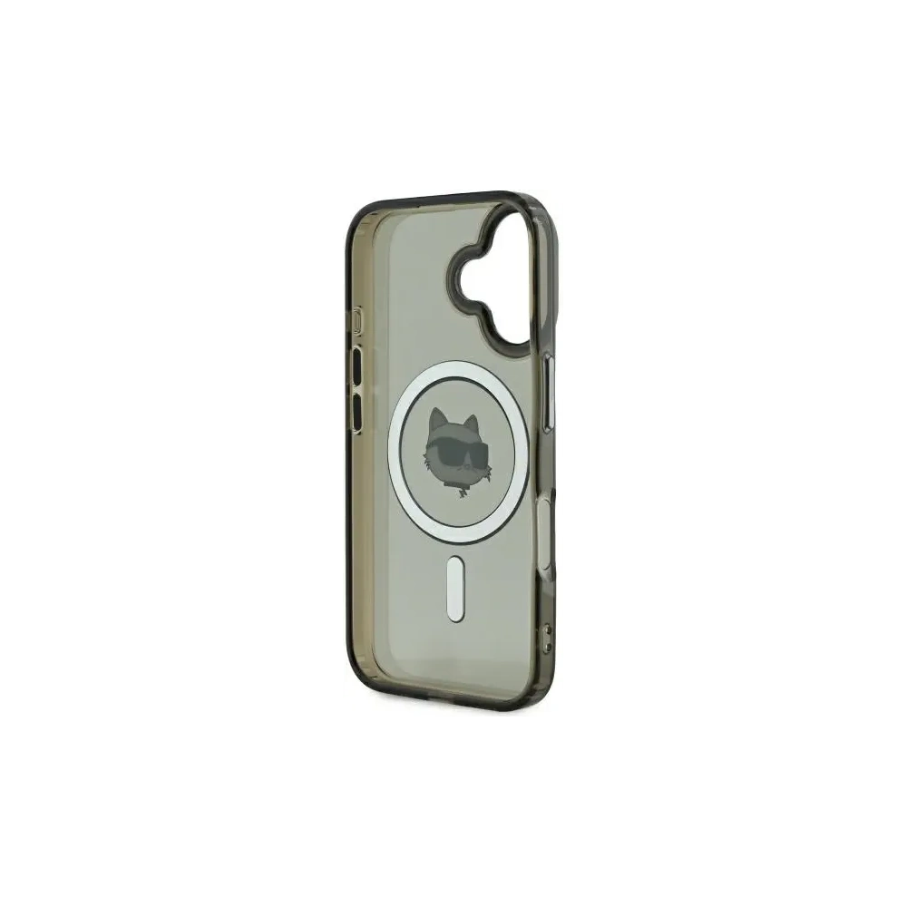 Hurtownia GSM - Etui Karl Lagerfeld KLHMP16SHLSCHK Apple iPhone 16 hardcase IML Metal Choupette Head MagSafe czarny/black - KLD21766 - {ean13} - Hurt