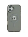 Hurtownia GSM - Karl Lagerfeld KLHMP16SHLSKIK Apple iPhone 16 kemény tok IML Fém Karl Head MagSafe fekete - KLD21767 - {ean13} - Hurt