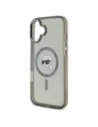 Hurtownia GSM - Karl Lagerfeld KLHMP16SHLSKIK Apple iPhone 16 kemény tok IML Fém Karl Head MagSafe fekete - KLD21767 - {ean13} - Hurt