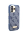 Hurtownia GSM - Etui Guess GUHMP16SU4GPRB Apple iPhone 16 hardcase 4G Logo Plate MagSafe niebieski/blue - GUE3664 - {ean13} - Hurt