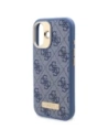 Hurtownia GSM - Etui Guess GUHMP16SU4GPRB Apple iPhone 16 hardcase 4G Logo Plate MagSafe niebieski/blue - GUE3664 - {ean13} - Hurt