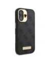 Hurtownia GSM - Etui Guess GUHMP16SU4GPRK Apple iPhone 16 hardcase 4G Logo Plate MagSafe czarny/black - GUE3665 - {ean13} - Hurt