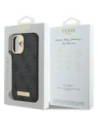 Hurtownia GSM - Etui Guess GUHMP16SU4GPRK Apple iPhone 16 hardcase 4G Logo Plate MagSafe czarny/black - GUE3665 - {ean13} - Hurt