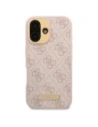Hurtownia GSM - Etui Guess GUHMP16SU4GPRP Apple iPhone 16 hardcase 4G Logo Plate MagSafe różowy/pink - GUE3666 - {ean13} - Hurt
